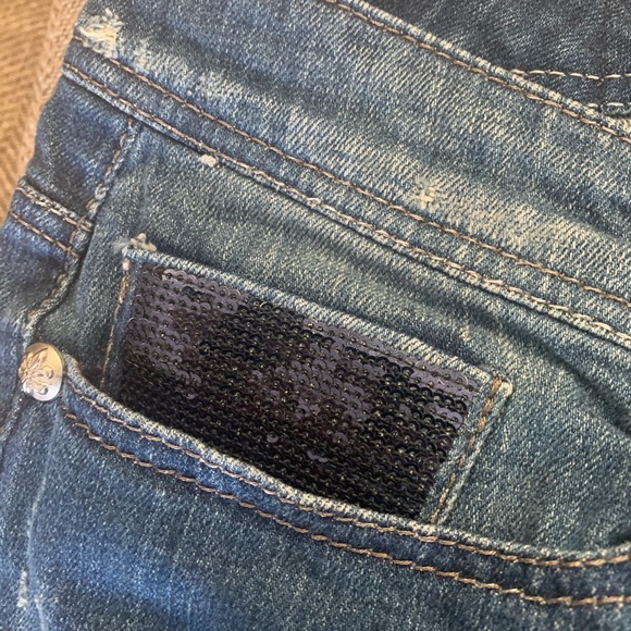 EUC  Seven 7 jeans - size 18 - has sequins - Picture 4 of 5